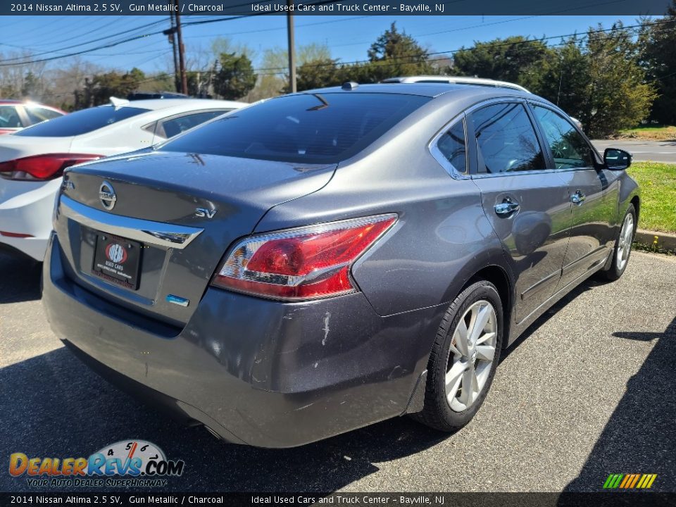 2014 Nissan Altima 2.5 SV Gun Metallic / Charcoal Photo #5