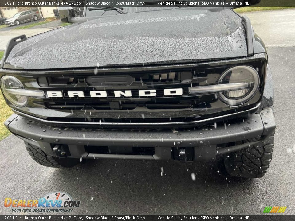 2021 Ford Bronco Outer Banks 4x4 2-Door Shadow Black / Roast/Black Onyx Photo #5