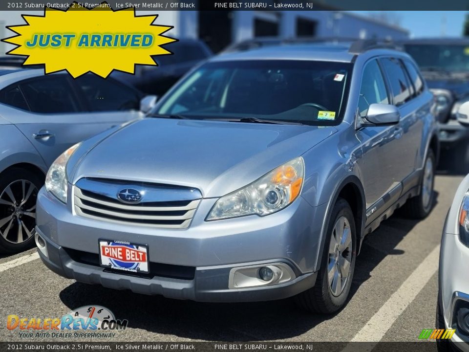 2012 Subaru Outback 2.5i Premium Ice Silver Metallic / Off Black Photo #1