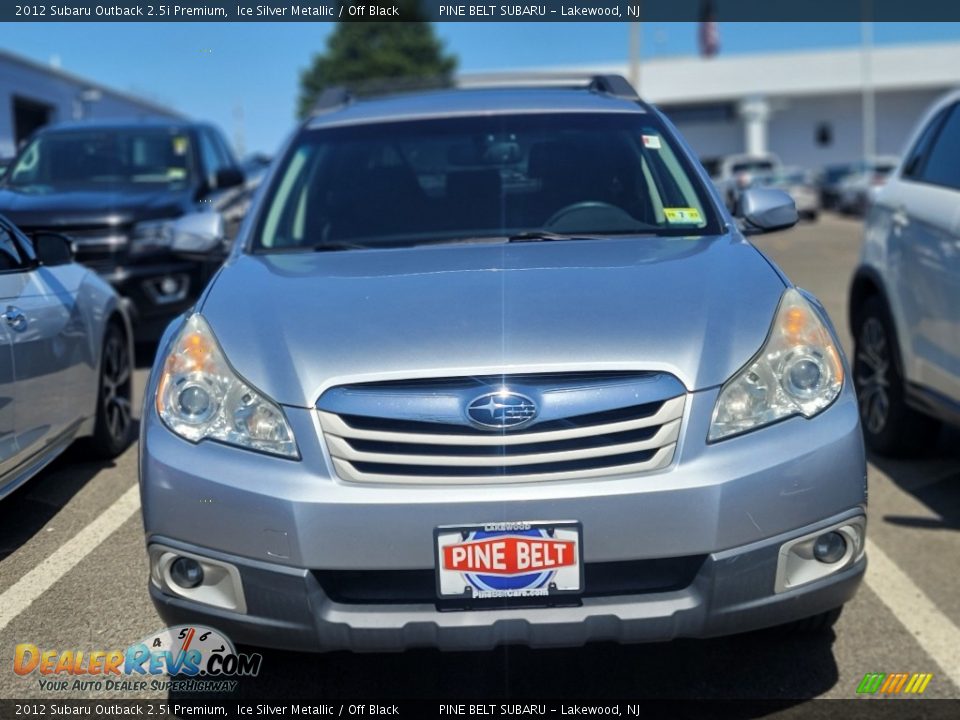 2012 Subaru Outback 2.5i Premium Ice Silver Metallic / Off Black Photo #2