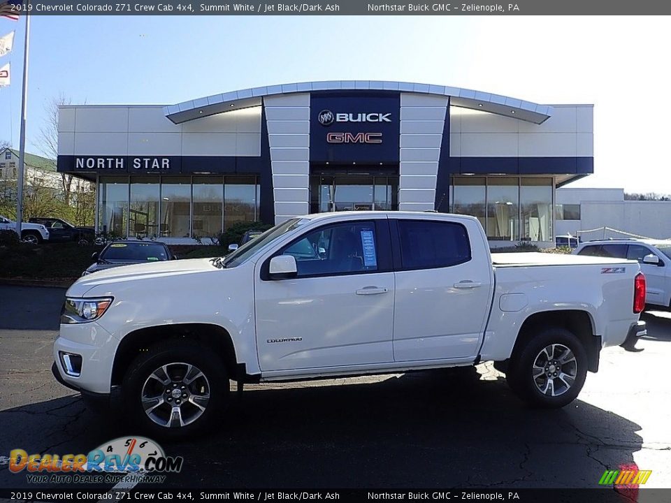 2019 Chevrolet Colorado Z71 Crew Cab 4x4 Summit White / Jet Black/Dark Ash Photo #1