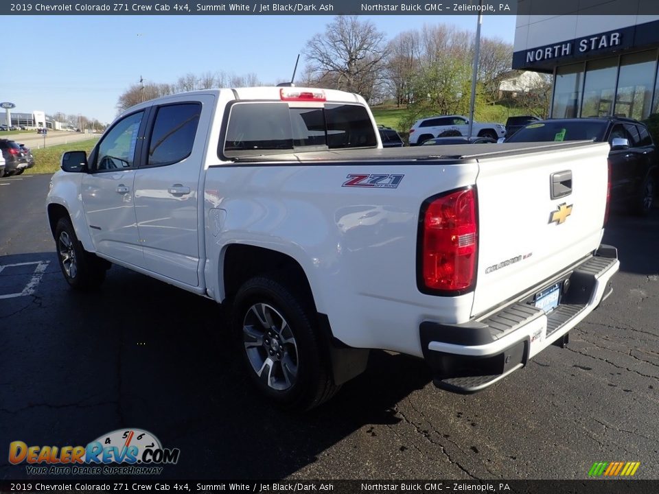 2019 Chevrolet Colorado Z71 Crew Cab 4x4 Summit White / Jet Black/Dark Ash Photo #4