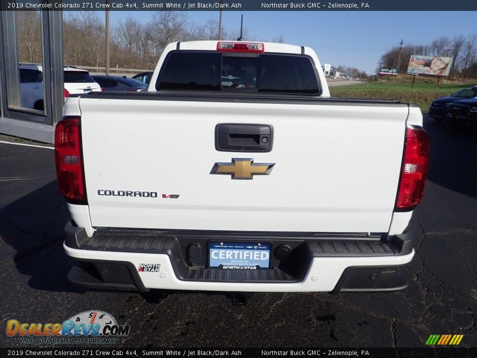 2019 Chevrolet Colorado Z71 Crew Cab 4x4 Summit White / Jet Black/Dark Ash Photo #6