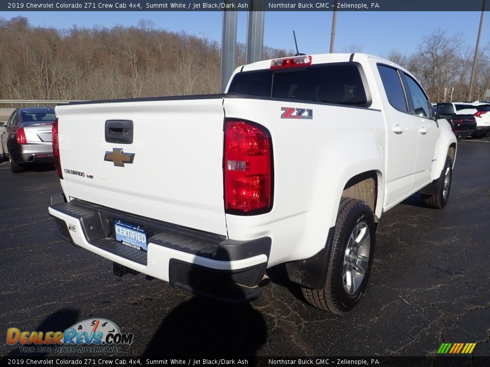 2019 Chevrolet Colorado Z71 Crew Cab 4x4 Summit White / Jet Black/Dark Ash Photo #7