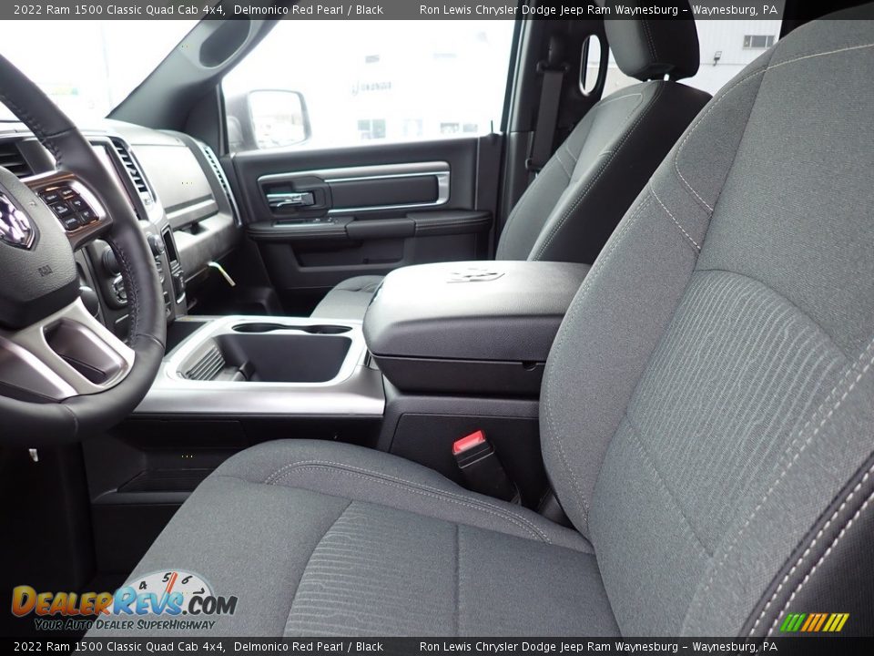 2022 Ram 1500 Classic Quad Cab 4x4 Delmonico Red Pearl / Black Photo #10