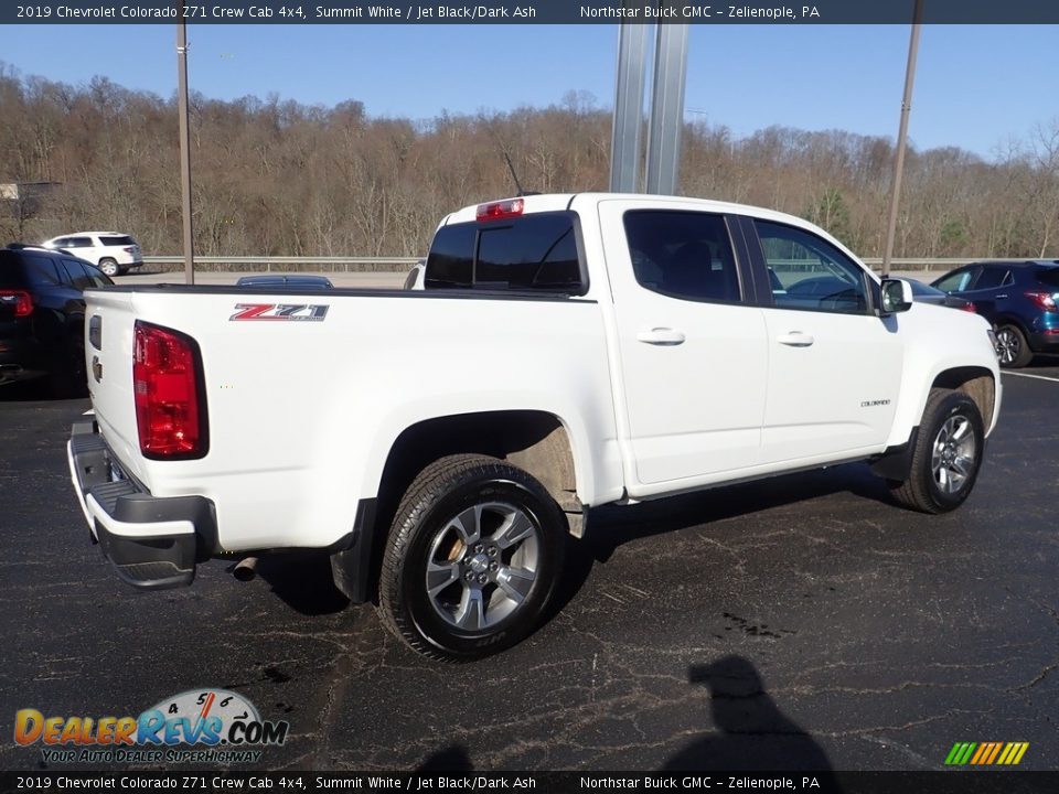 2019 Chevrolet Colorado Z71 Crew Cab 4x4 Summit White / Jet Black/Dark Ash Photo #8