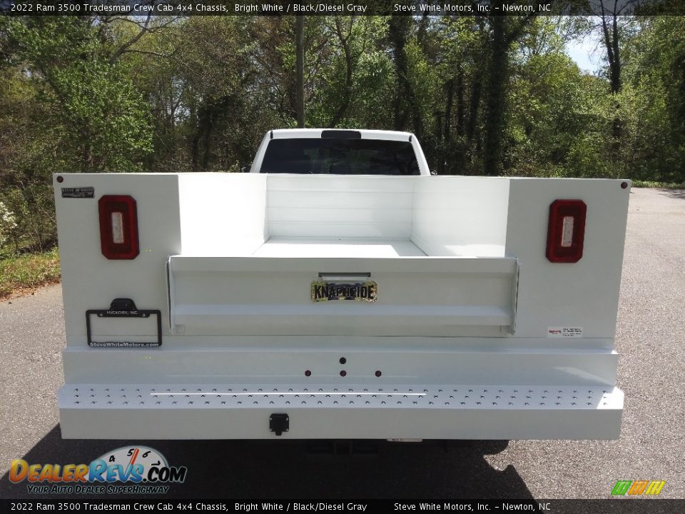 2022 Ram 3500 Tradesman Crew Cab 4x4 Chassis Bright White / Black/Diesel Gray Photo #6