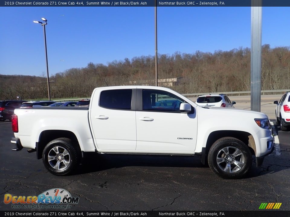 2019 Chevrolet Colorado Z71 Crew Cab 4x4 Summit White / Jet Black/Dark Ash Photo #9