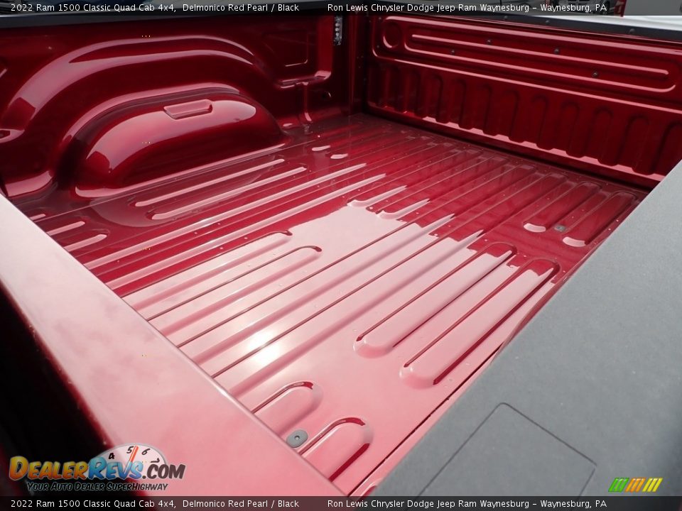 2022 Ram 1500 Classic Quad Cab 4x4 Delmonico Red Pearl / Black Photo #12