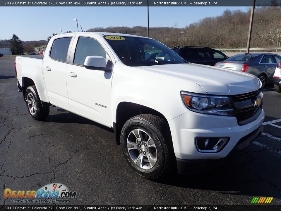 2019 Chevrolet Colorado Z71 Crew Cab 4x4 Summit White / Jet Black/Dark Ash Photo #10