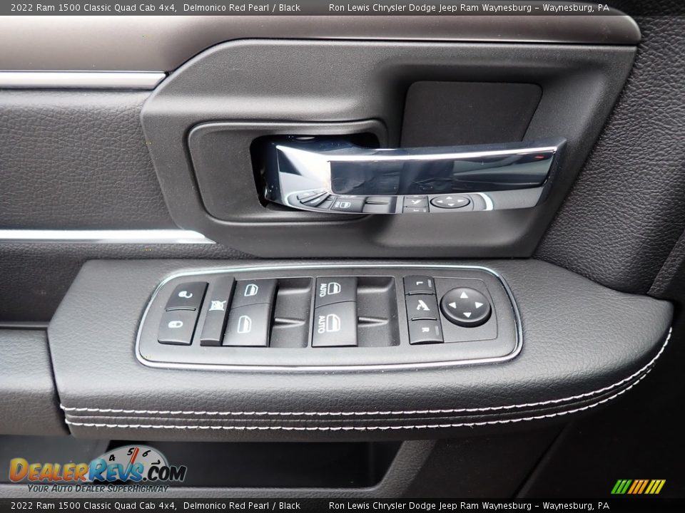 2022 Ram 1500 Classic Quad Cab 4x4 Delmonico Red Pearl / Black Photo #14