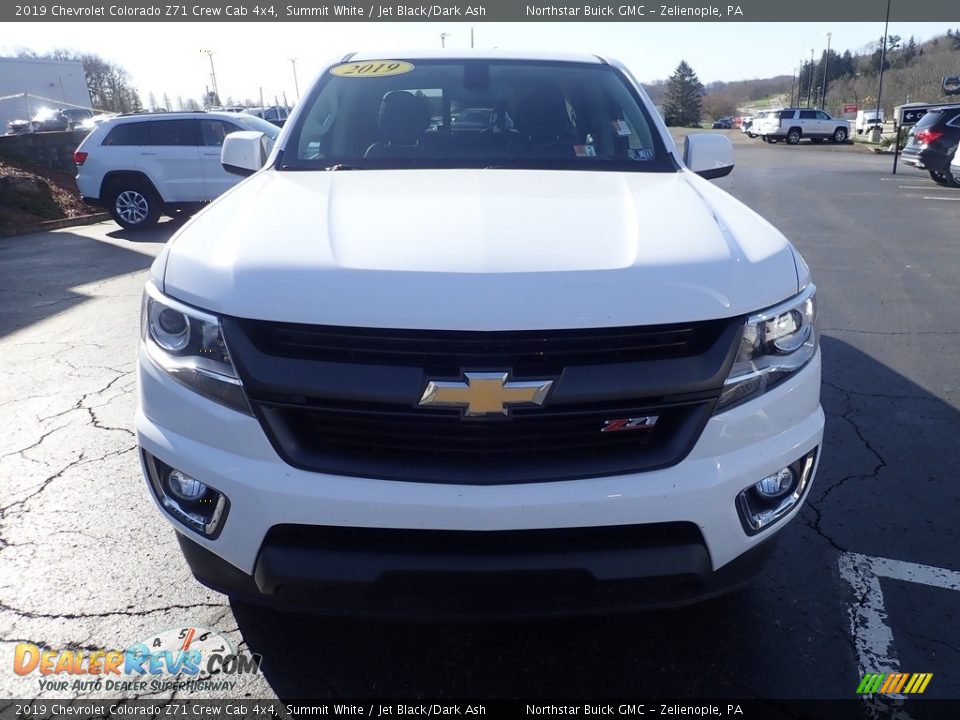 2019 Chevrolet Colorado Z71 Crew Cab 4x4 Summit White / Jet Black/Dark Ash Photo #12