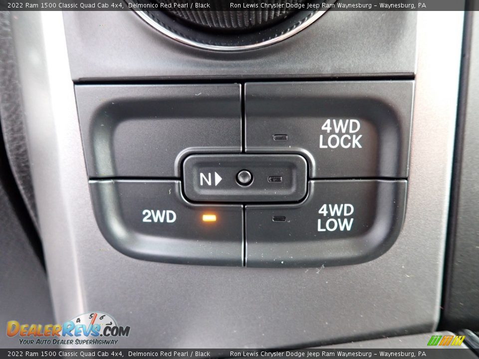2022 Ram 1500 Classic Quad Cab 4x4 Delmonico Red Pearl / Black Photo #17