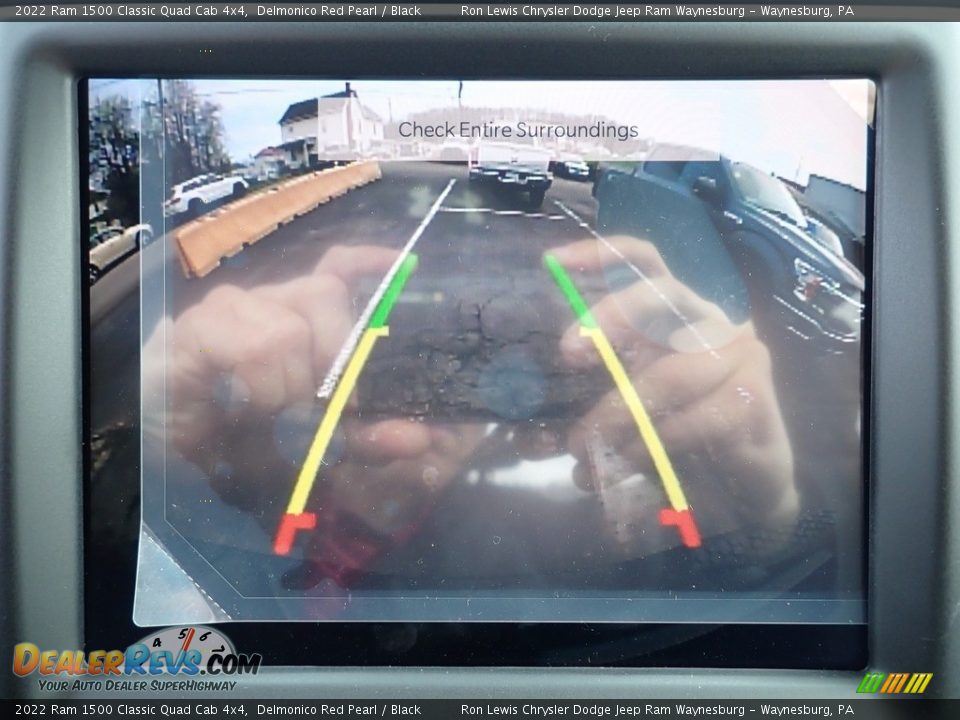 2022 Ram 1500 Classic Quad Cab 4x4 Delmonico Red Pearl / Black Photo #19