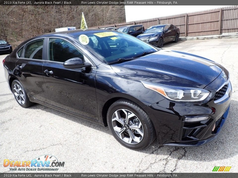 2019 Kia Forte LXS Aurora Black Pearl / Black Photo #7