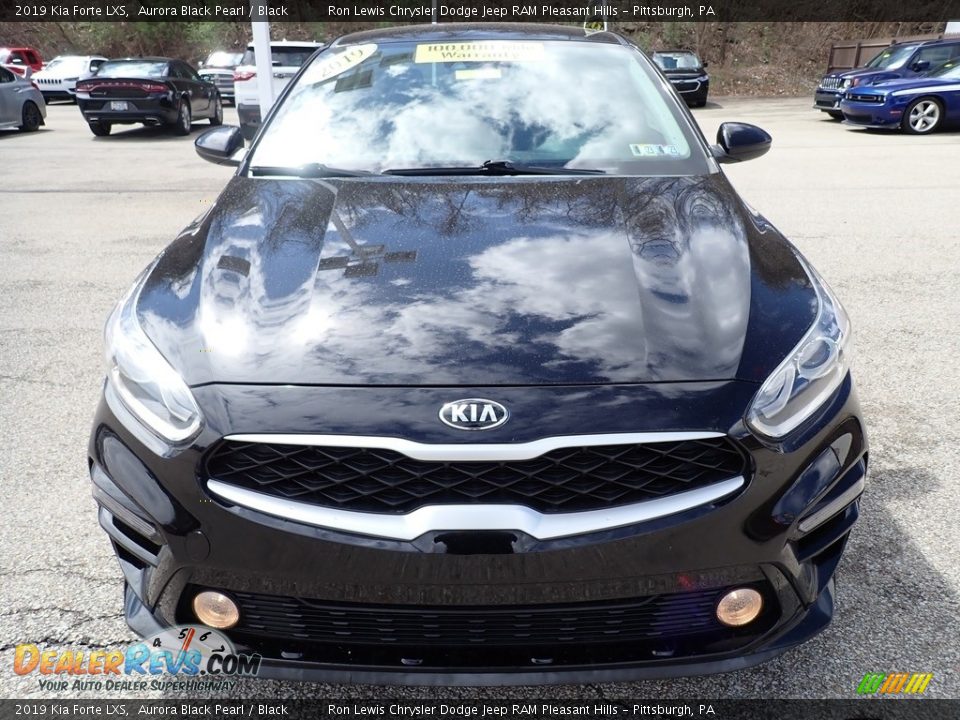 2019 Kia Forte LXS Aurora Black Pearl / Black Photo #8