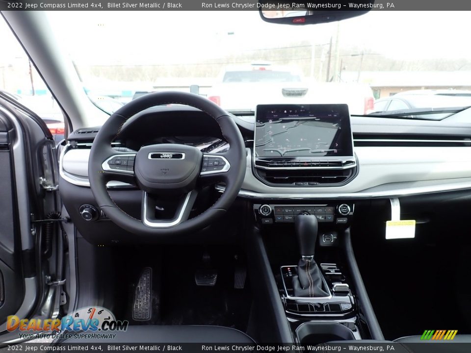 2022 Jeep Compass Limited 4x4 Billet Silver Metallic / Black Photo #13