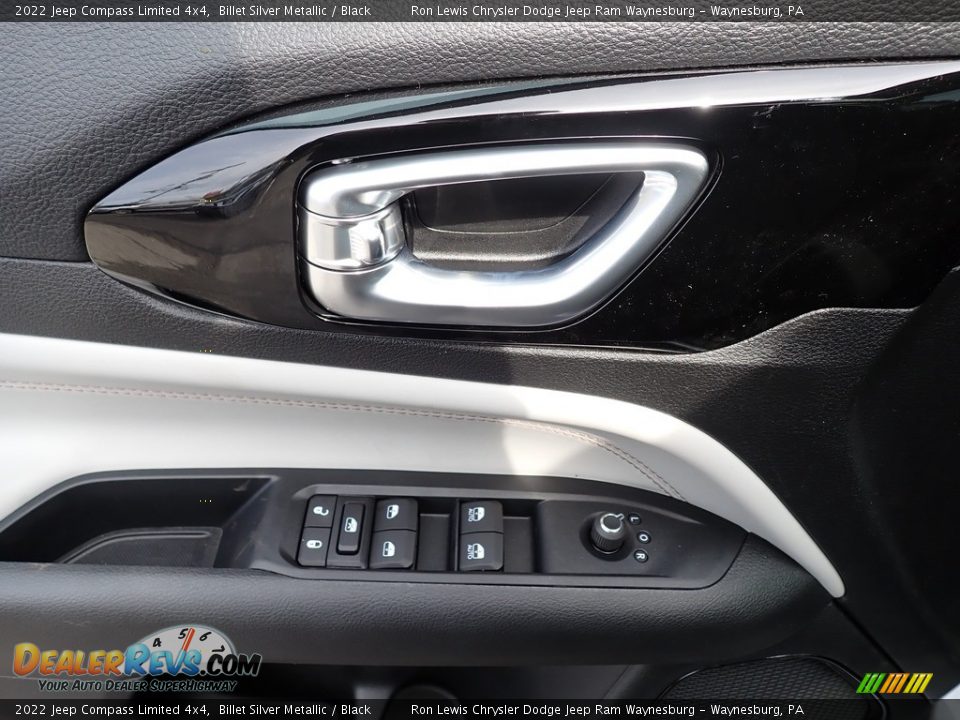 2022 Jeep Compass Limited 4x4 Billet Silver Metallic / Black Photo #14