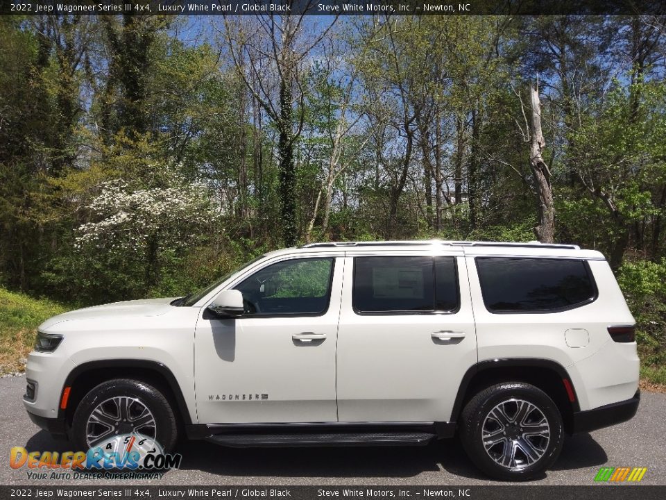 Luxury White Pearl 2022 Jeep Wagoneer Series III 4x4 Photo #1