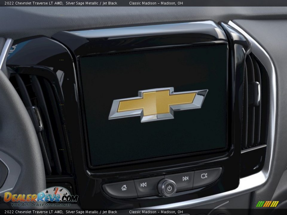 2022 Chevrolet Traverse LT AWD Silver Sage Metallic / Jet Black Photo #20