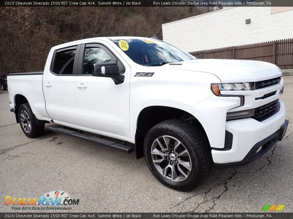 2020 Chevrolet Silverado 1500 RST Crew Cab 4x4 Summit White / Jet Black Photo #8