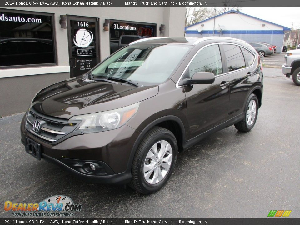 2014 Honda CR-V EX-L AWD Kona Coffee Metallic / Black Photo #2