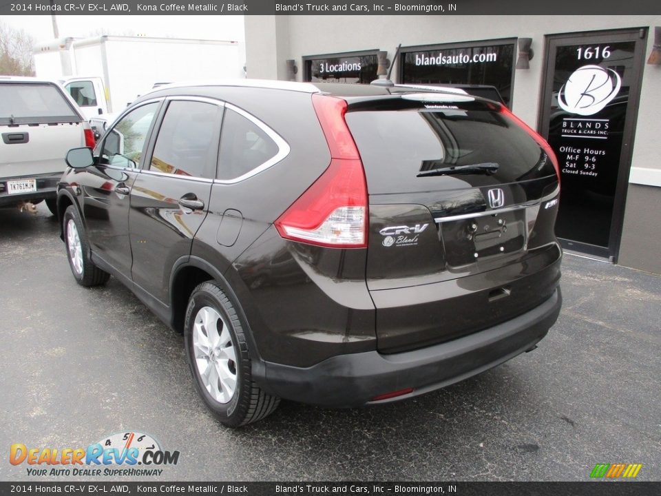 2014 Honda CR-V EX-L AWD Kona Coffee Metallic / Black Photo #3