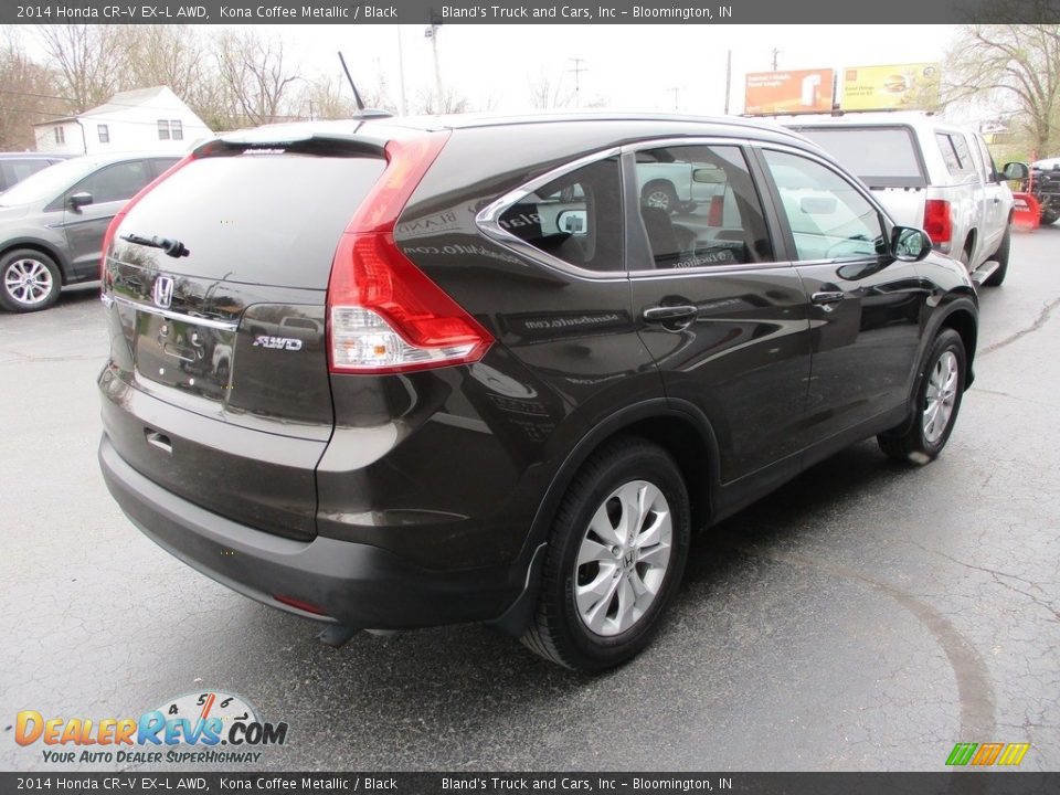 2014 Honda CR-V EX-L AWD Kona Coffee Metallic / Black Photo #4