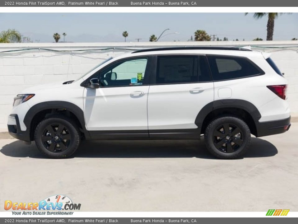 Platinum White Pearl 2022 Honda Pilot TrailSport AWD Photo #4