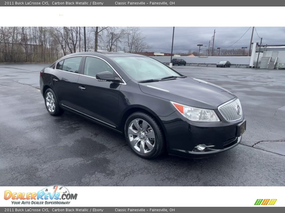 2011 Buick LaCrosse CXS Carbon Black Metallic / Ebony Photo #2