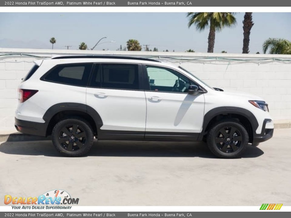 Platinum White Pearl 2022 Honda Pilot TrailSport AWD Photo #8