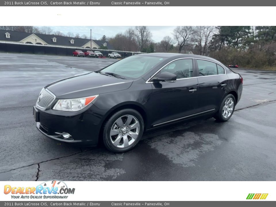 2011 Buick LaCrosse CXS Carbon Black Metallic / Ebony Photo #4