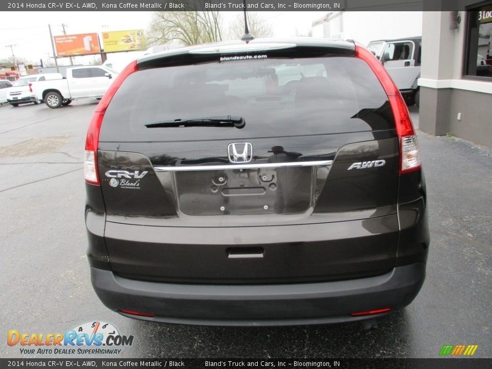 2014 Honda CR-V EX-L AWD Kona Coffee Metallic / Black Photo #26