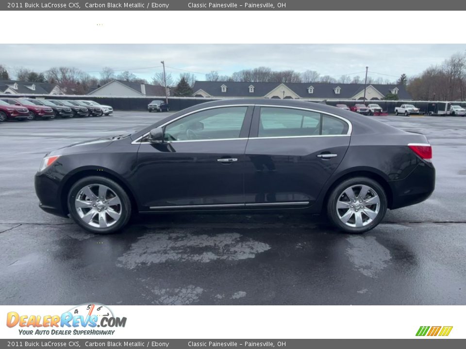 2011 Buick LaCrosse CXS Carbon Black Metallic / Ebony Photo #5