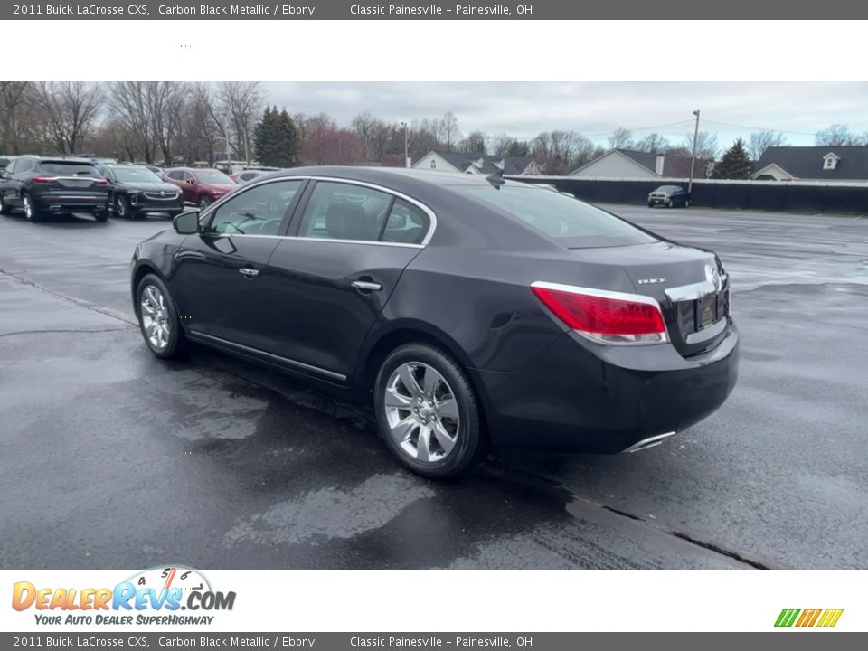 2011 Buick LaCrosse CXS Carbon Black Metallic / Ebony Photo #6