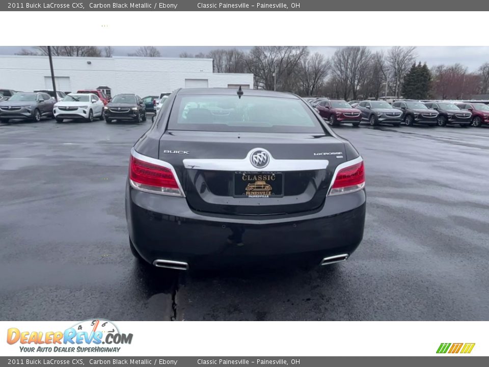 2011 Buick LaCrosse CXS Carbon Black Metallic / Ebony Photo #7