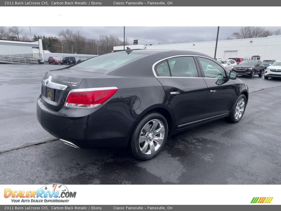 2011 Buick LaCrosse CXS Carbon Black Metallic / Ebony Photo #8