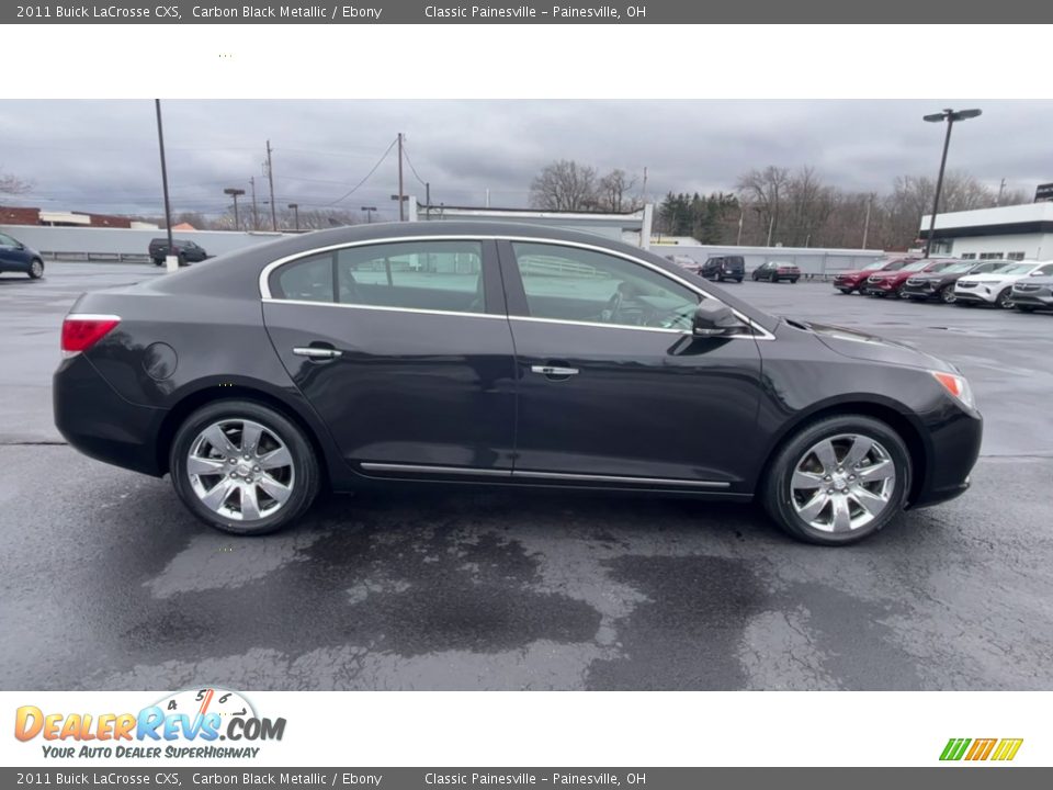 2011 Buick LaCrosse CXS Carbon Black Metallic / Ebony Photo #9