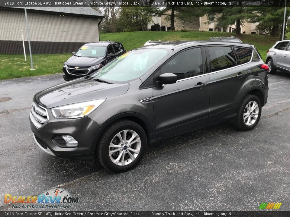 2019 Ford Escape SE 4WD Baltic Sea Green / Chromite Gray/Charcoal Black Photo #2