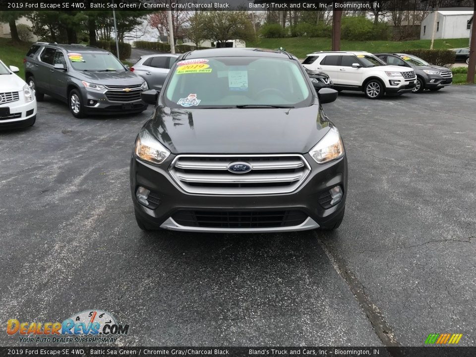 2019 Ford Escape SE 4WD Baltic Sea Green / Chromite Gray/Charcoal Black Photo #3