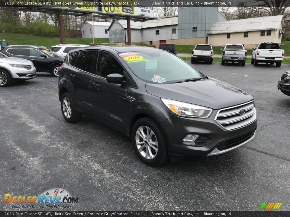 2019 Ford Escape SE 4WD Baltic Sea Green / Chromite Gray/Charcoal Black Photo #4