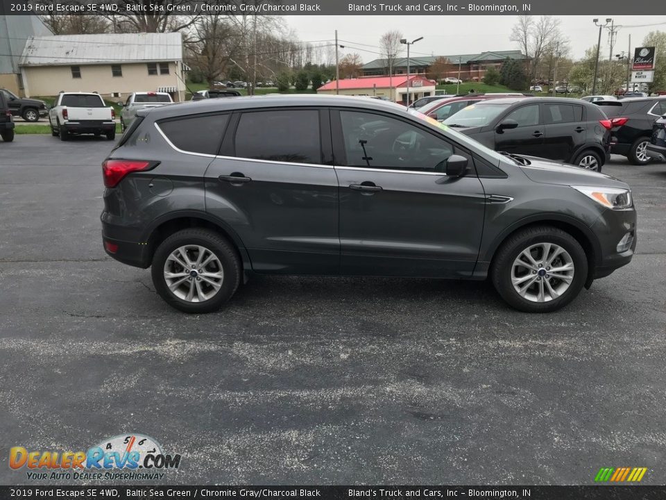 2019 Ford Escape SE 4WD Baltic Sea Green / Chromite Gray/Charcoal Black Photo #5