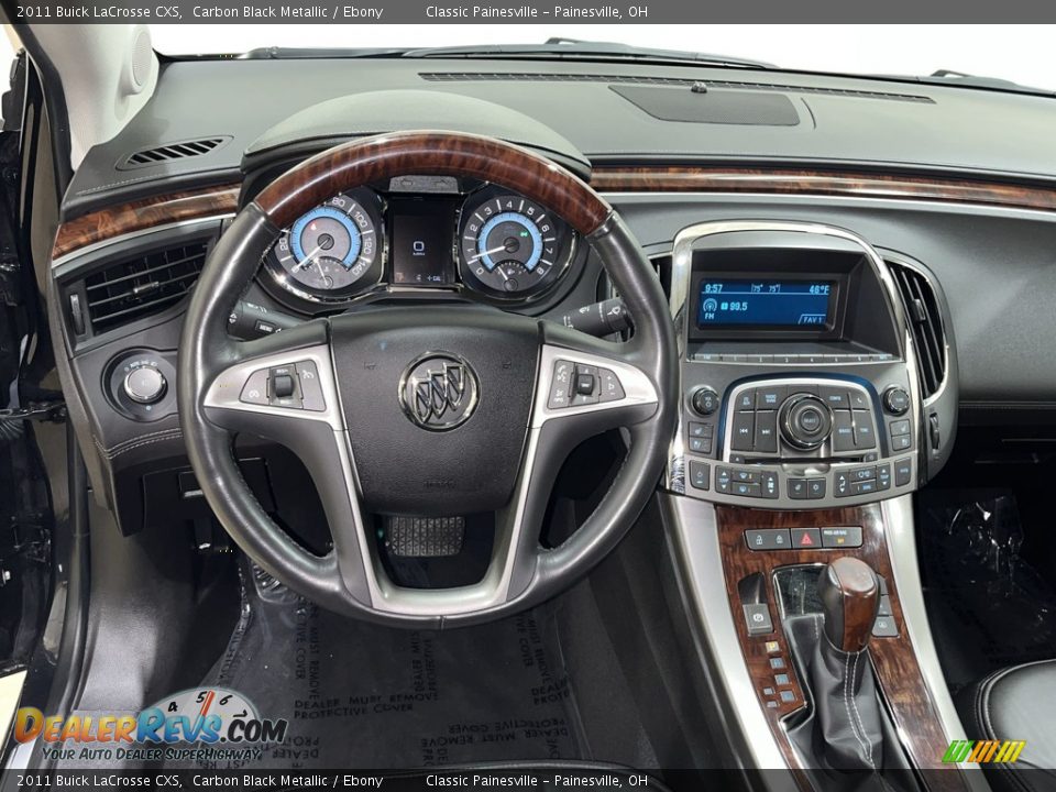 2011 Buick LaCrosse CXS Carbon Black Metallic / Ebony Photo #18