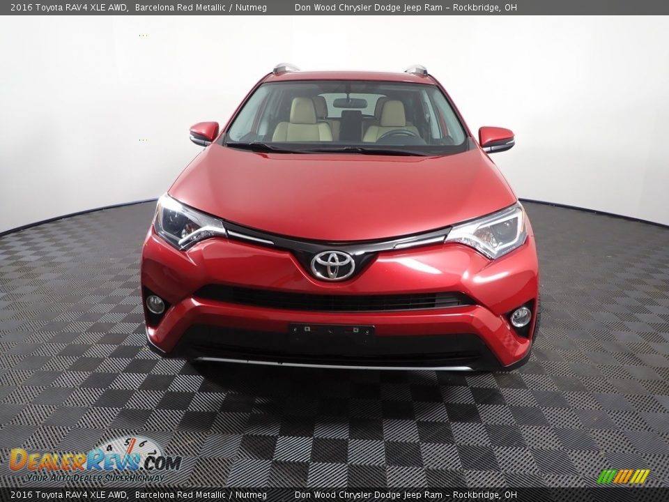 2016 Toyota RAV4 XLE AWD Barcelona Red Metallic / Nutmeg Photo #5