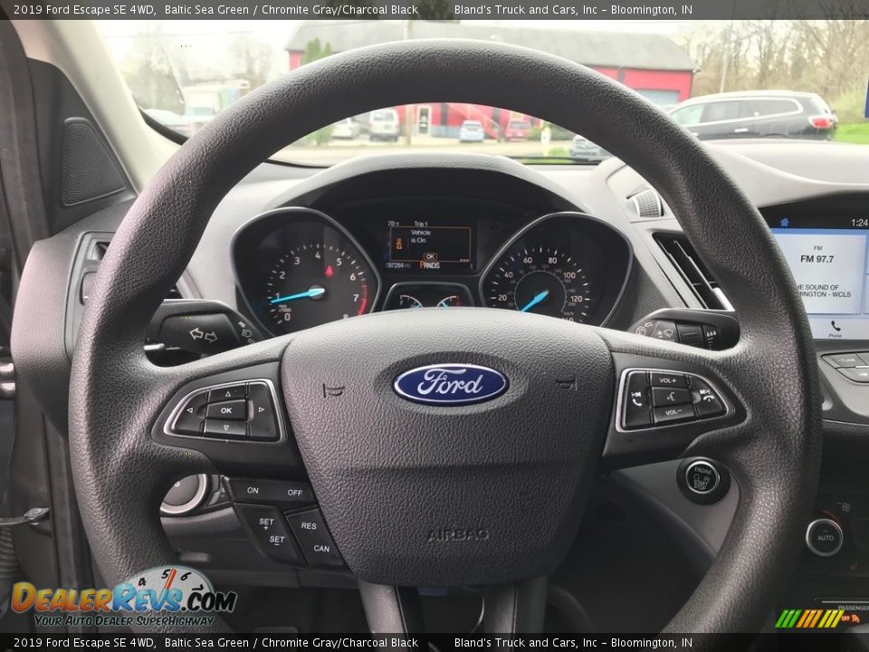 2019 Ford Escape SE 4WD Baltic Sea Green / Chromite Gray/Charcoal Black Photo #21