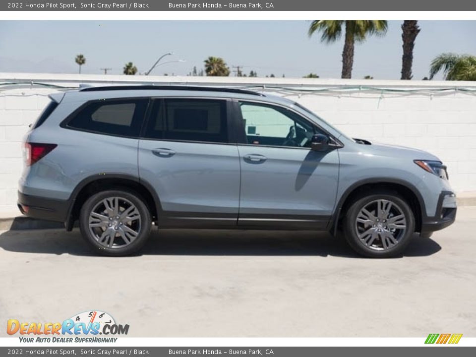 Sonic Gray Pearl 2022 Honda Pilot Sport Photo #8