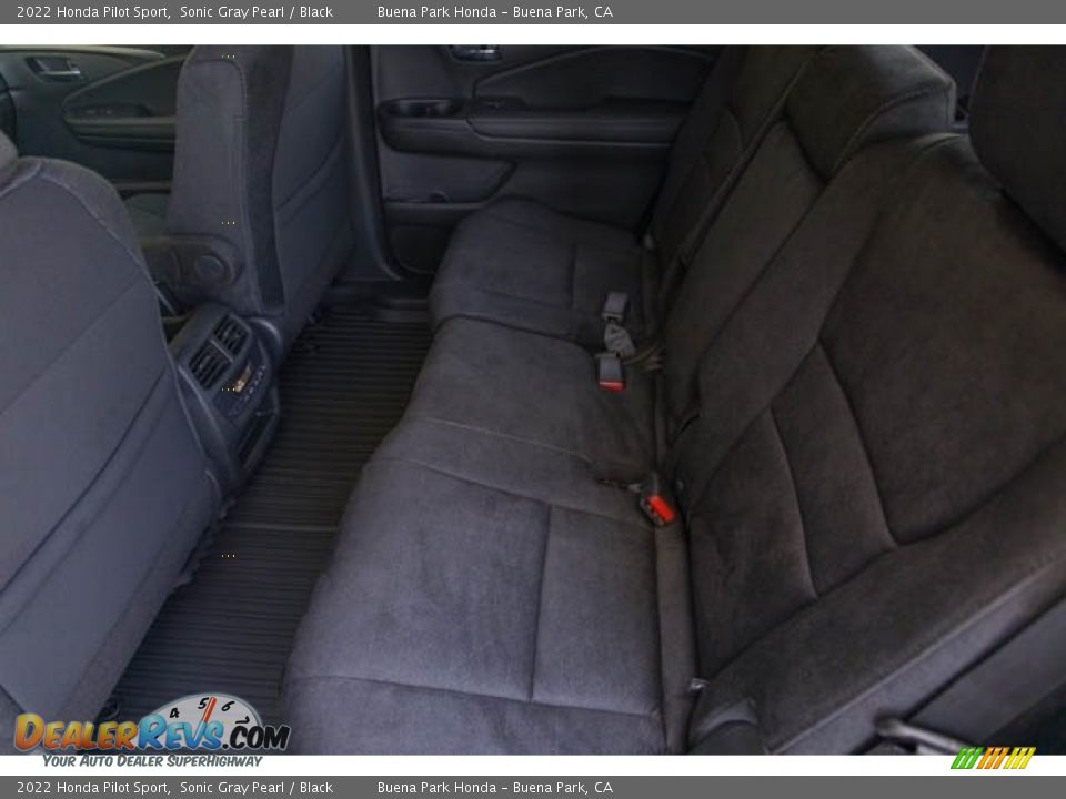 Rear Seat of 2022 Honda Pilot Sport Photo #16