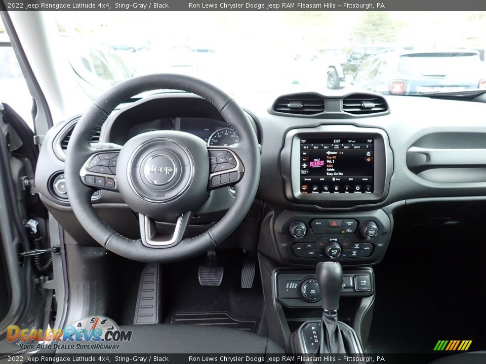 2022 Jeep Renegade Latitude 4x4 Sting-Gray / Black Photo #13