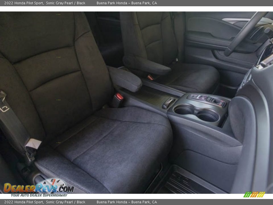 Black Interior - 2022 Honda Pilot Sport Photo #32