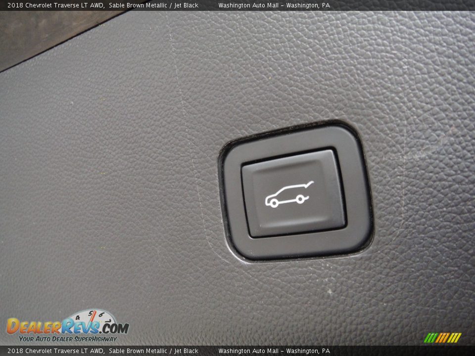 2018 Chevrolet Traverse LT AWD Sable Brown Metallic / Jet Black Photo #29